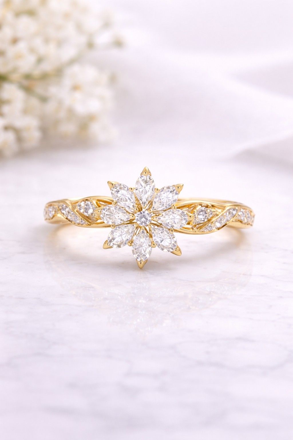 Florielle Bloom Diamond Ring