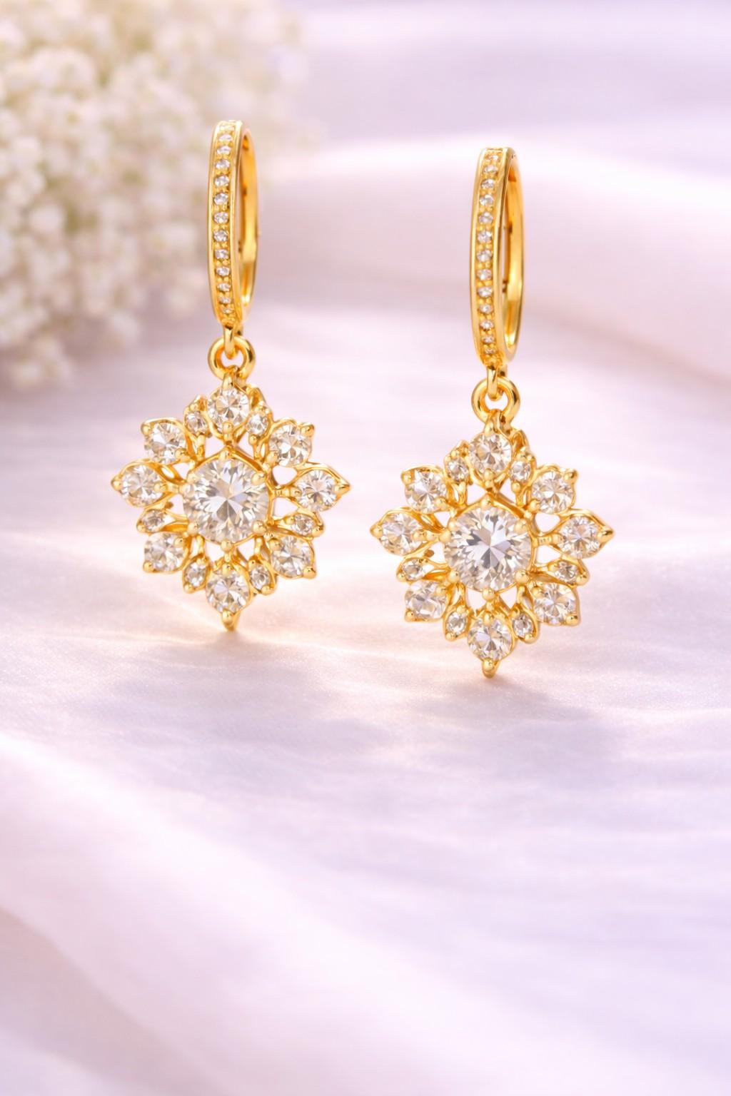 Florielle-Bloom-Golden-Earrings